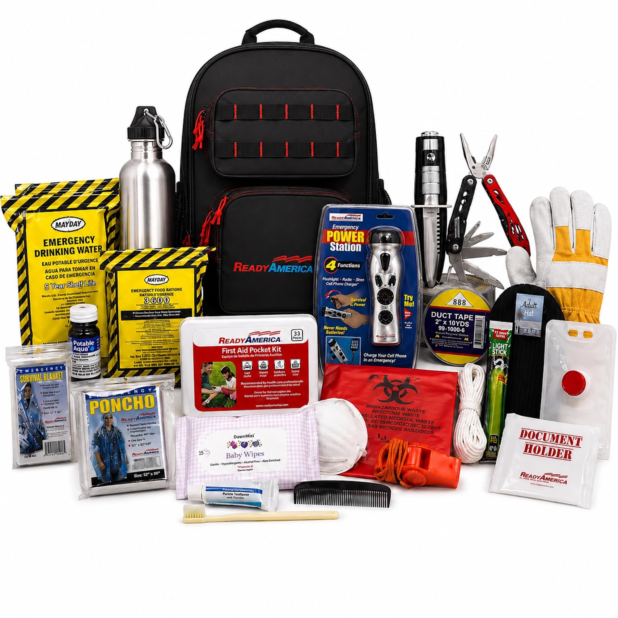 Amazon.com: Ready America 70450 Elite 1-Person 3-Day Emergency